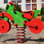 Bujak na sprężynie motocykl