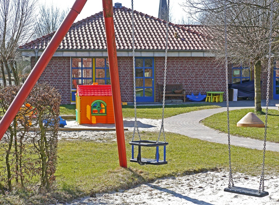 Plac zabaw przy przedszkolu