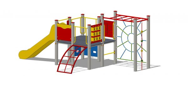 zestaw sprawnościowy z elementami edukacyjnymi