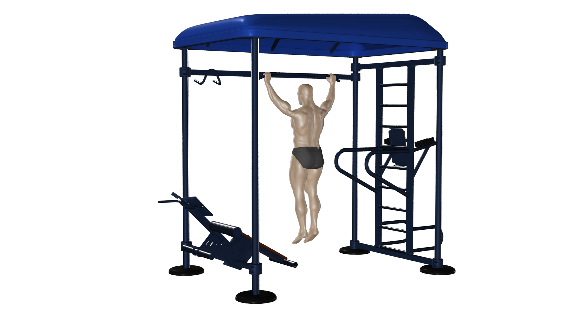 stacja street workout wizualizacja