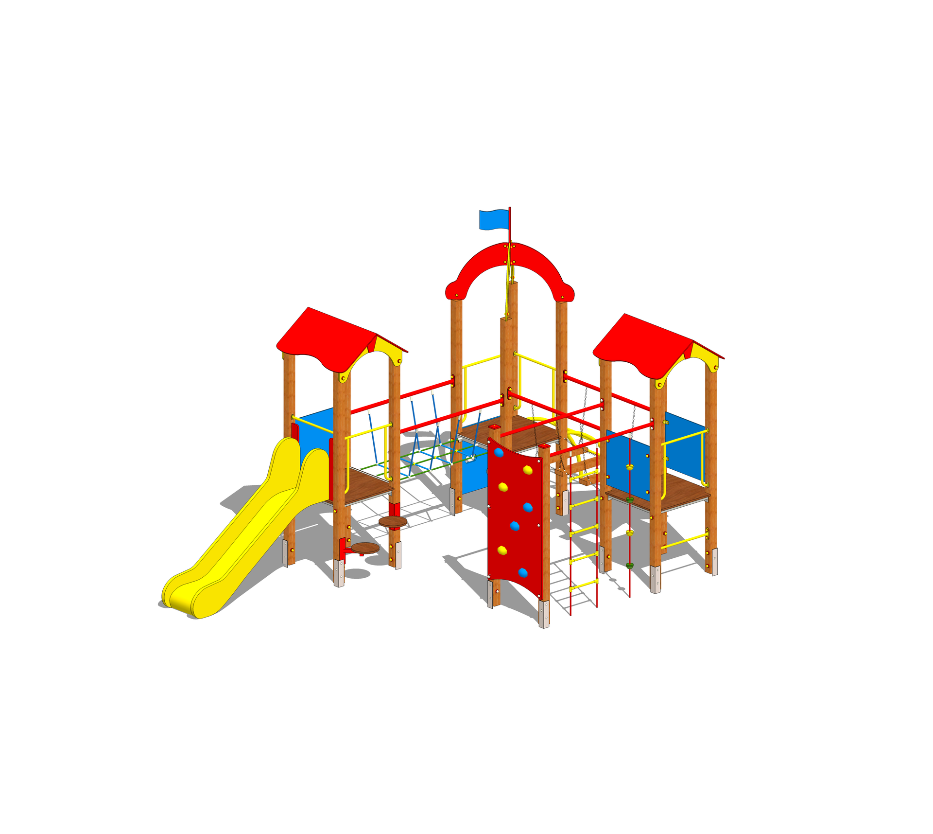 zestaw na plac zabaw active line wielofunkcyjny zestaw zabawowy